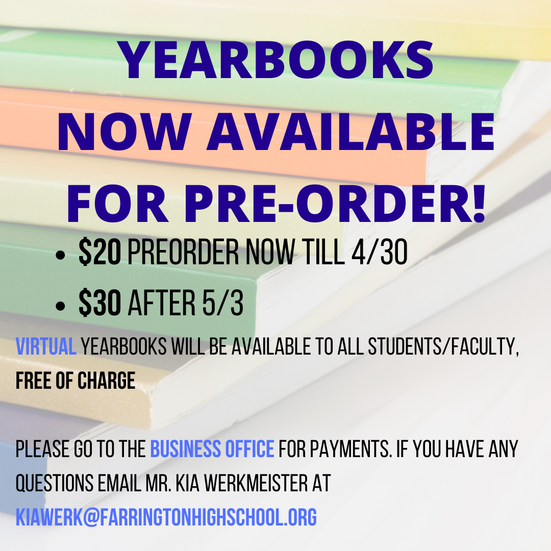 YEARBOOK (2) – W.R. Farrington High School