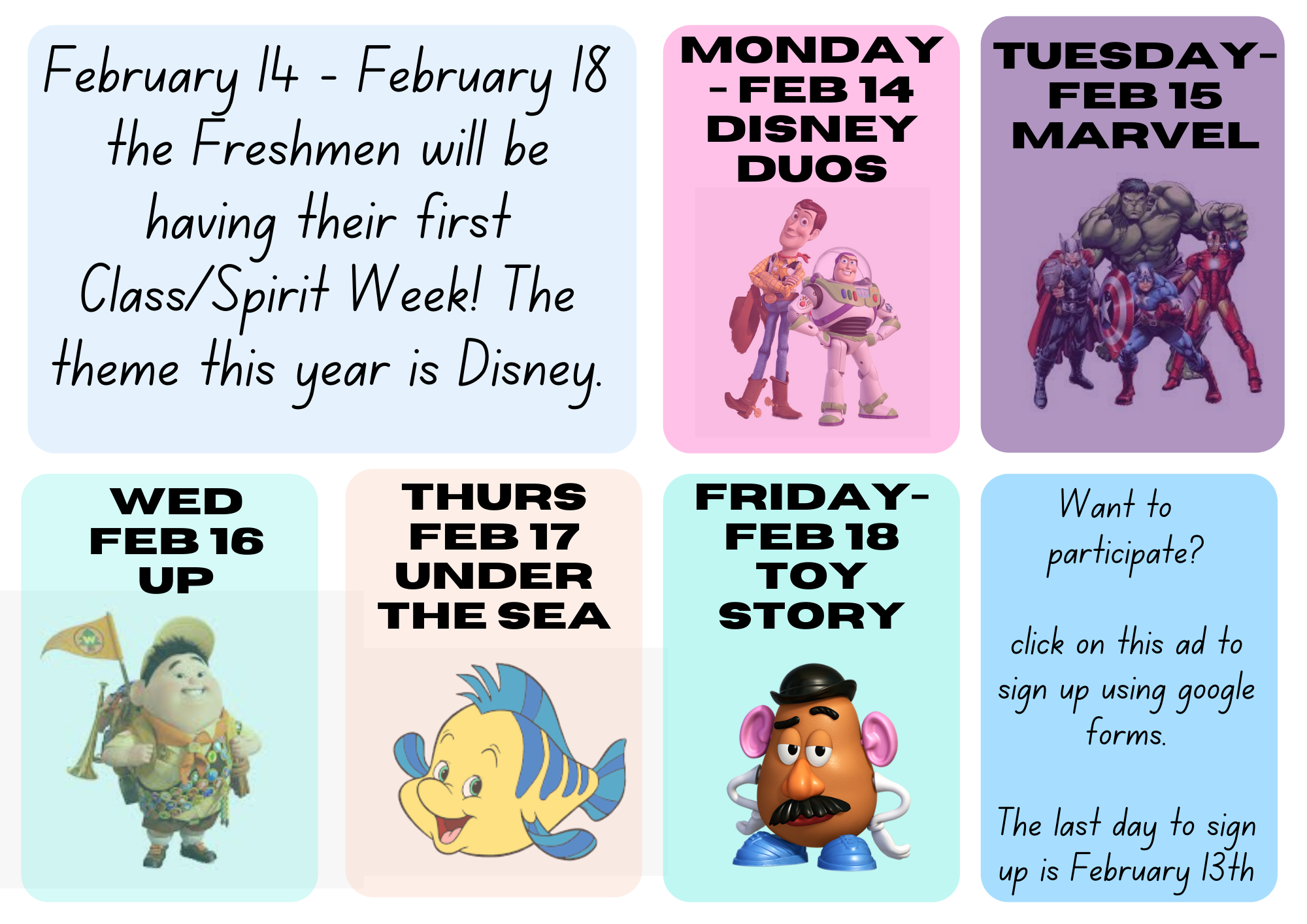 Disney Class Week – W.R. Farrington High School